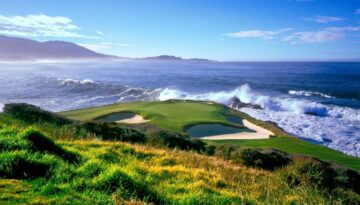 The 7th hole at Pebble Beach The 7th hole at Pebble Beach